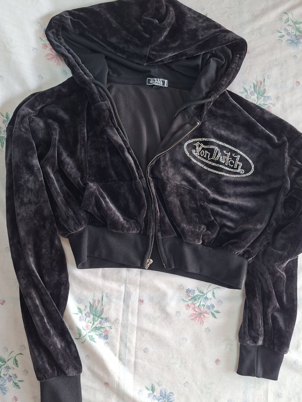 Von Dutch Women's Black Hoodie